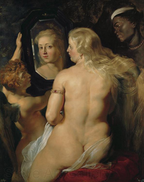 Peter Paul Rubens Venus at a Mirror (mk08) Spain oil painting art